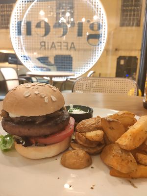 chiado burger at The Green Affair - Saldanha in Lisbon