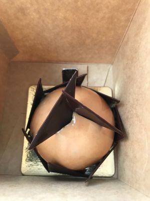 Crousty Nutty cake (chocolate and hazelnut) at Patisserie Chocolaterie Peigné in Lille