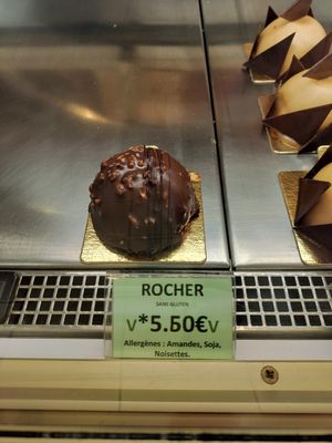 Rocher at Patisserie Chocolaterie Peigné in Lille