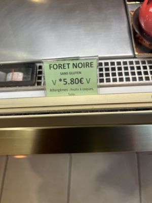 Black Forest   at Patisserie Chocolaterie Peigné in Lille