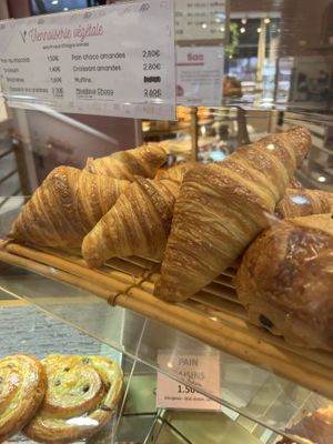 Croissant   at Patisserie Chocolaterie Peigné in Lille