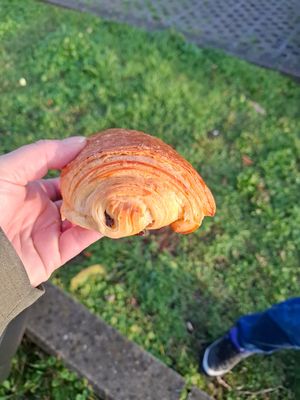 Pain au chocolat at Patisserie Chocolaterie Peigné in Lille
