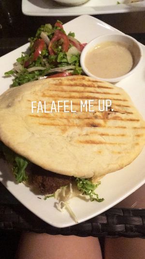 Falafel sandwich!  at Zeytun in Hoi An