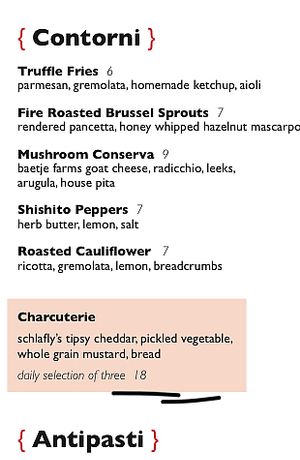 Request vegan if desired at Basso in St Louis