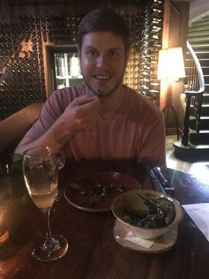 Peppers- Make sure you have nothing important to do the next morning  at Basso in St Louis