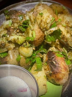 Gunpowder Potatoes  at Dishoom - Covent Garden in London