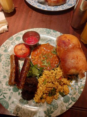 Vegan bombay at Dishoom - Covent Garden in London