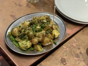 Gunpowder Potatoes - Dishoom Covent Garden, London  at Dishoom - Covent Garden in London