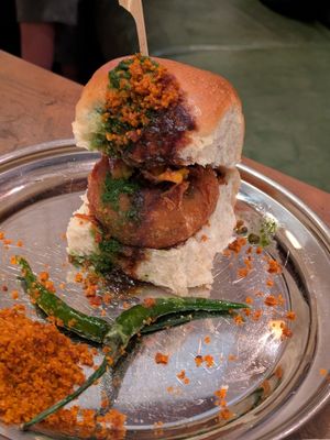 Vada pau at Dishoom - Covent Garden in London