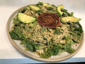 Caesar Salad w/Avocado at Rawk Star Cafe in St Petersburg