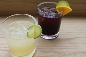 Margarita & Sangria at Rawk Star Cafe in St Petersburg