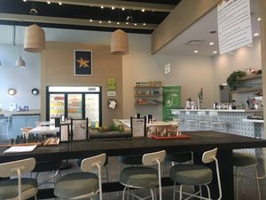 Seating  at Rawk Star Cafe in St Petersburg