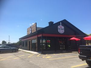 Right off the i90  at Fire Crust Pizza in Rochester