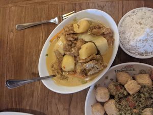 Chicken curry at Padmanadi in Edmonton