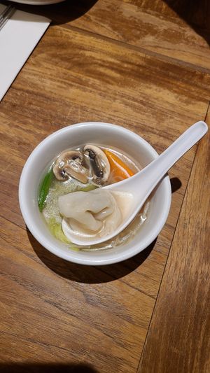Wonton Soup at Padmanadi in Edmonton