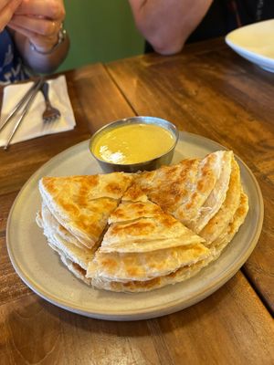 Roti canai at Padmanadi in Edmonton
