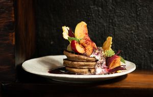 Superfood Buckwheat Banana Pancakes at Nevedya in Upwey