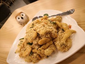 Cereal Mushrooms at Green Ba - Marina Sq in Central Singapore