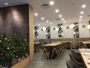 Tables  at Green Ba - Marina Sq in Central Singapore