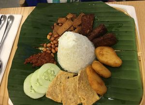 Nasi Lemak  at Green Ba - Marina Sq in Central Singapore