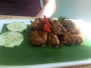 Panang chicken  at Green Ba - Marina Sq in Central Singapore