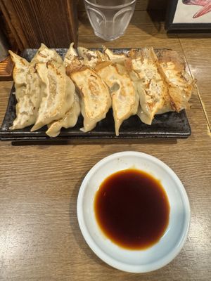 素煎餃  at Ichikura Raman in Asahikawa