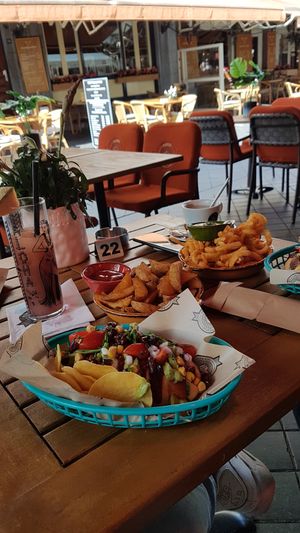 Vegan hotdog at Pistache in Valkenburg