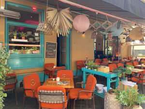 Terrace  at Pistache in Valkenburg