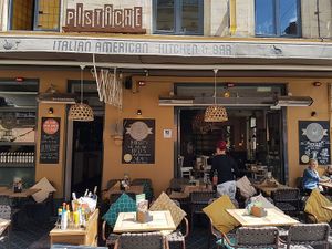 front terrace at Pistache in Valkenburg