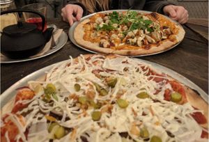 Pizza :) at Otomat in Ghent