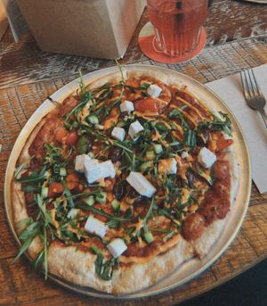 Alpha beta vega pizza   at Otomat in Ghent