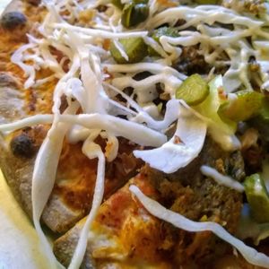 The new Dirty Vegan pizza in collaboration with Pieter-Jan Lint at Otomat in Ghent