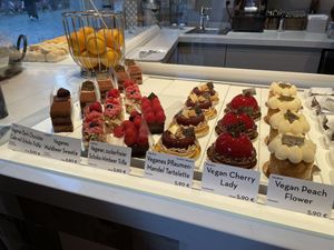 The vegan cakes at Isabella Glutenfreie Patisserie in Aachen