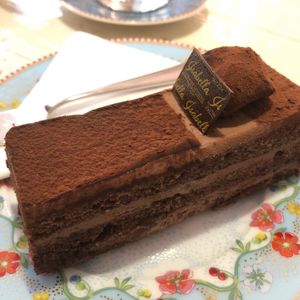 Schoko-Trüffeltorte at Isabella Glutenfreie Patisserie in Aachen