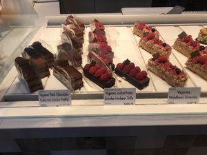 Several vegan options :) at Isabella Glutenfreie Patisserie in Aachen