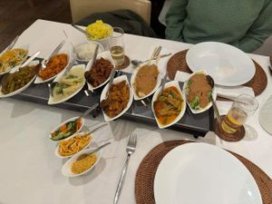 Vegan Rice table for 2 #Veganuary at Kapulaga in Maastricht