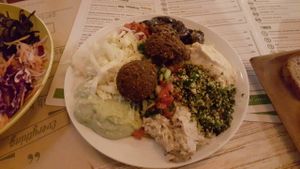 Mixed Mezze at Earth Cafe and Market in Seminyak