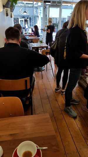 Seating at Local Hero in South West London