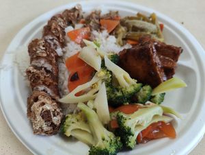 Economic rice at Sui Yuan Zhai 随缘斋 in Central Singapore