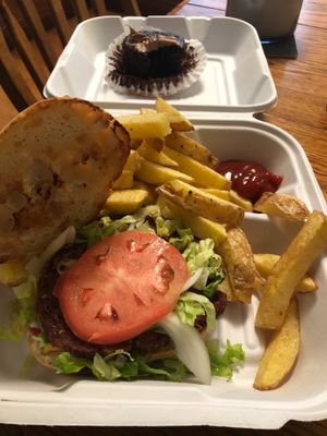 Burger ?! So good ?  at FGF VEGAN - Famous Good Food in Oshawa