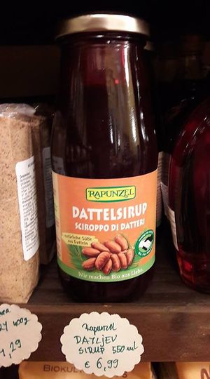Date syrup at Bajka in Gornja Radgona