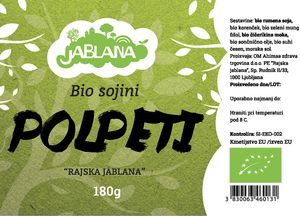 Soy burgers at Agraria Koper in Koper