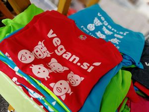 Vegan T-Shirts from Slovenian Vegan Society at Slovenian Vegan Society - Slovensko Vegansko Društvo in Ljubljana