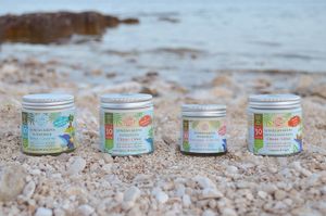 PETA certified cruelty free sunscreen (one is vegan) handmade in Slovenia by Amon&Anis at Eko Škrnicl in Kranj