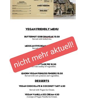 Angaben im Netz nicht aktuell at The Drovers Inn in Stirling