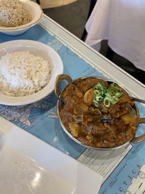Curry  at Monsoon Himalayan Cuisine in Half Moon Bay