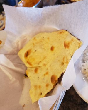 Roti at Monsoon Himalayan Cuisine in Half Moon Bay