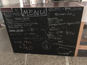 Menu  at Star and Shadow in Newcastle Upon Tyne