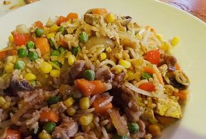 Fried Rice at Alf in Haifa