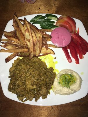 Shawarma  at Alf in Haifa